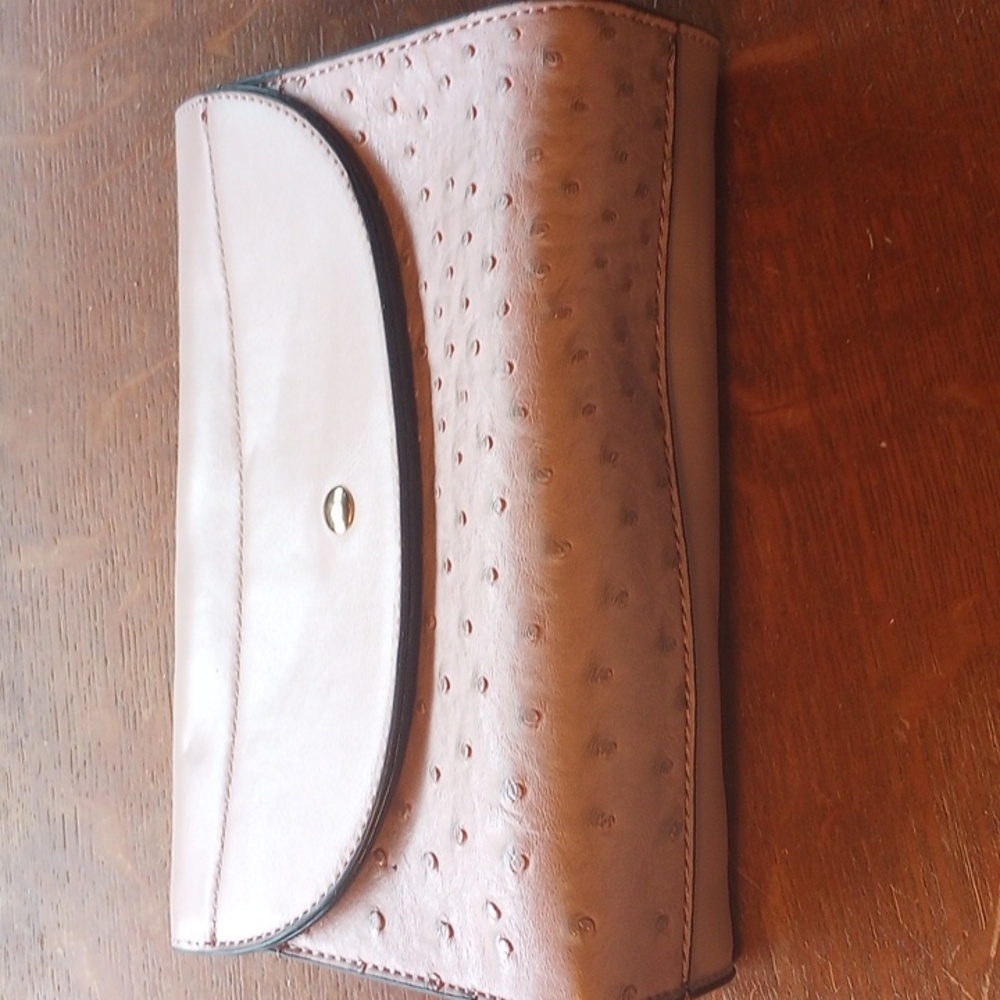Dusty rose clutch purse